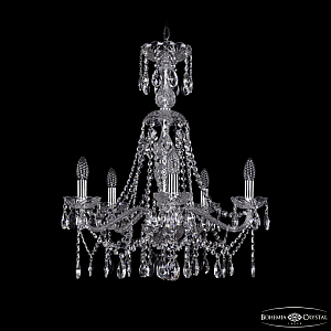 Подвесная люстра Bohemia Ivele Crystal 1413/5/200/XL-66 Ni