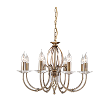 Подвесная люстра Elstead Lighting AG8-AGED-BRASS