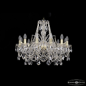 Подвесная люстра Bohemia Ivele Crystal 1411/12/240 G