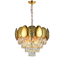 Подвесная люстра Natali Kovaltseva CHIC 81437/8C GOLD