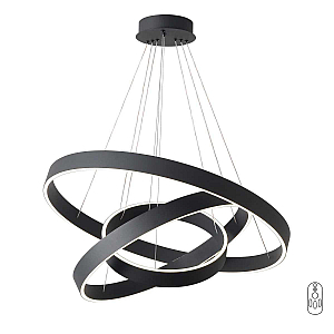 Подвесная люстра Crystal Lux TRON SP158W LED BLACK