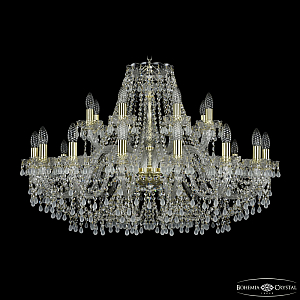 Подвесная люстра Bohemia Ivele Crystal 1410/16+8/360 G V0300