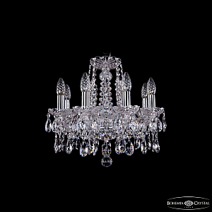 Подвесная люстра Bohemia Ivele Crystal 1413/8/141 Ni
