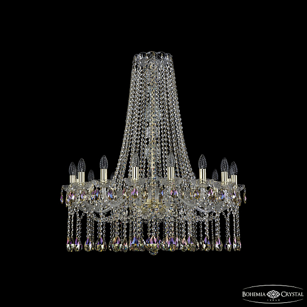 Подвесная люстра Bohemia Ivele Crystal 1413/16/300/h-93 G K801