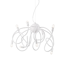 Подвесная люстра Ideal Lux Multiflex SP8 Bianco 141893