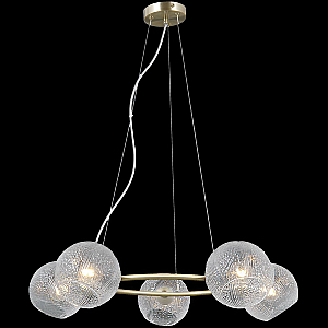 Подвесная люстра Illumico IL0728-5PSQ-24 AB ARIES