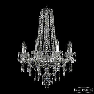 Подвесная люстра Bohemia Ivele Crystal 1415/8/200/h-76 Ni