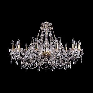 Подвесная люстра Bohemia Ivele Crystal 1411/12/360 G