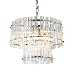 Подвесная люстра Delight Collection Ruby KG1112P-7 chrome/clear