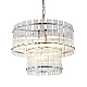 Подвесная люстра Delight Collection Ruby KG1112P-7 chrome/clear