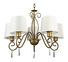Подвесная люстра Arte Lamp Carolina A9239LM-5BR