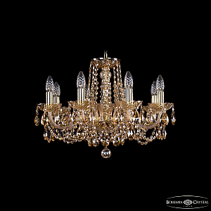 Подвесная люстра Bohemia Ivele Crystal 1402/8/195 G M721