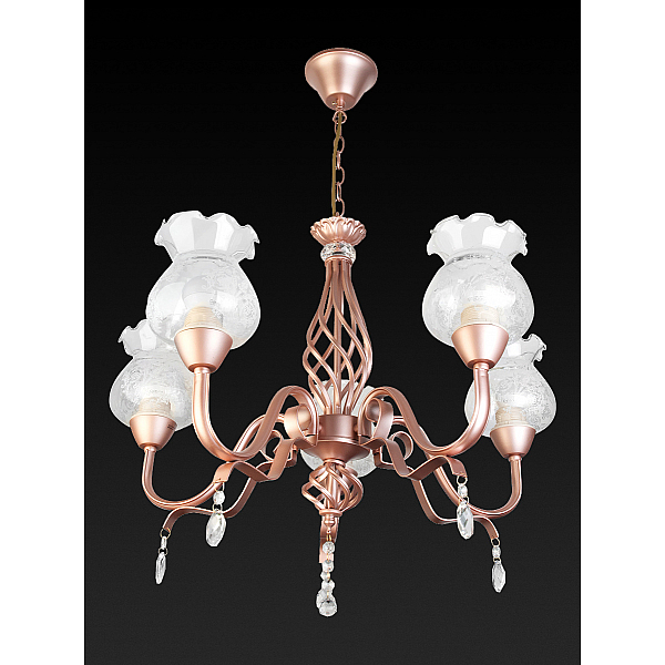 Подвесная люстра Toplight Kelli TL5680D-05PG