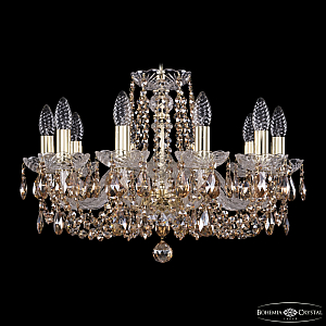 Подвесная люстра Bohemia Ivele Crystal 1402/10/195 G R721