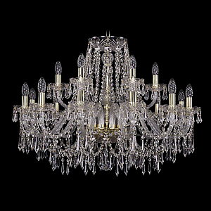 Подвесная люстра Bohemia Ivele Crystal 1403/12+6/300 G