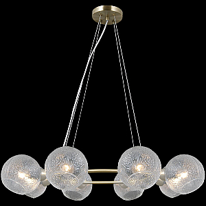 Подвесная люстра Illumico IL0728-8PSQ-24 AB ARIES