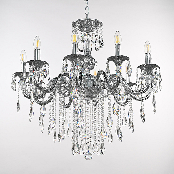 Подвесная люстра Bohemia Ivele Crystal AL79101/10/250 B Ni