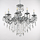 Подвесная люстра Bohemia Ivele Crystal AL79101/10/250 B Ni