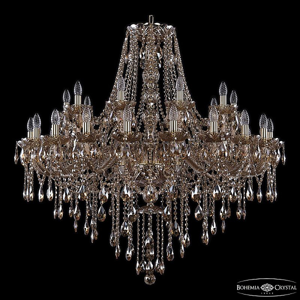 Подвесная люстра Bohemia Ivele Crystal 1415/20+10/400 G M721