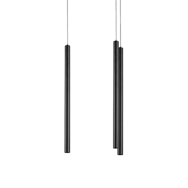 L3T747237 Люстра TUBO LED 15W 900LM 25G ЧЕРНЫЙ 3000K
