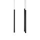 L3T747237 Люстра TUBO LED 15W 900LM 25G ЧЕРНЫЙ 3000K
