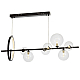 Подвесная люстра Lumina Deco LDP 7033-7 BK+CL
