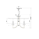 Подвесная люстра Maytoni Roma ARM006PL-08G