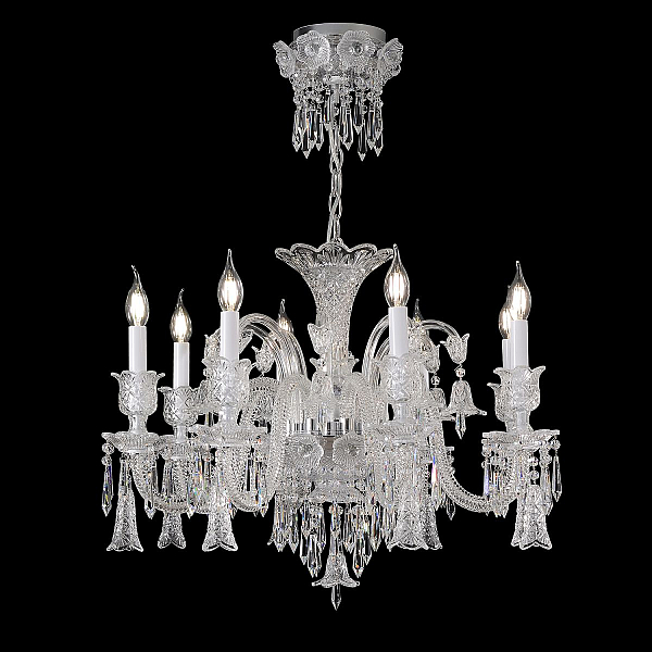 Подвесная люстра Crystal Lux VERSAILLES SP8 CHROME