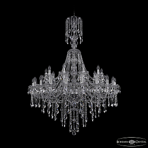 Подвесная люстра Bohemia Ivele Crystal 1415/20+10/400/XL-154 Ni