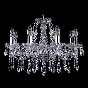 Подвесная люстра Bohemia Ivele Crystal 1413/8/200 Ni