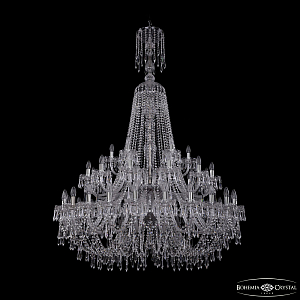 Подвесная люстра Bohemia Ivele Crystal 1403/24+12+6/460/XL-177/2d Ni