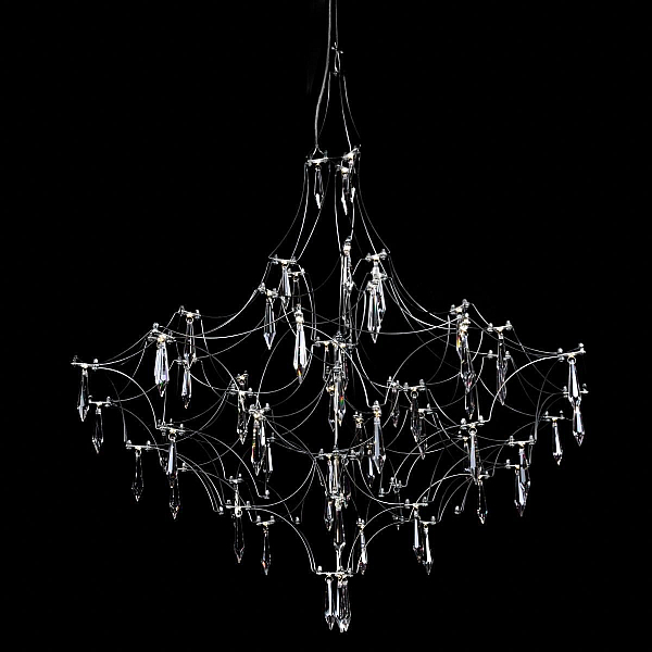 Подвесная светодиодная люстра Loft IT Mira 10259/800 Silver Asfour