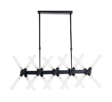 Подвесная люстра Lumina Deco Alford LDP 6036-20 BK
