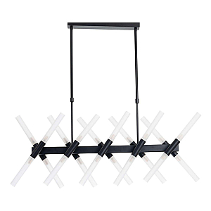 Подвесная люстра Lumina Deco Alford LDP 6036-20 BK
