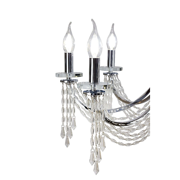Подвесная люстра AM Group VIORE SP6 Chrome