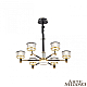 Подвесная люстра Arte Milano Neapolis 276210/6 BK/GD