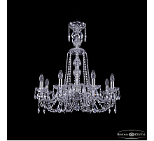Подвесная люстра Bohemia Ivele Crystal 1402/8/240/XL-73 Ni