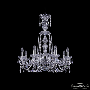 Подвесная люстра Bohemia Ivele Crystal 1402/8/240/XL-73 Ni