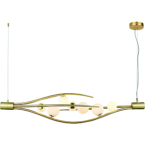 Подвесная люстра Indigo Flusso 11025/7P Gold V000231