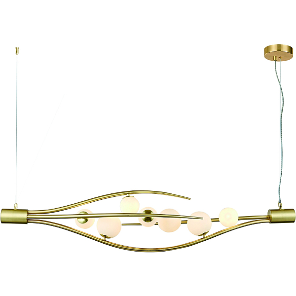 Подвесная люстра Indigo Flusso 11025/7P Gold V000231