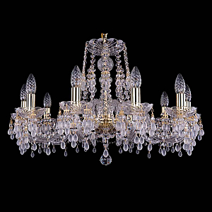 Подвесная люстра Bohemia Ivele Crystal 1410/10/240 G V0300