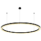 Подвесная люстра Arlight SP-DIAMOND-R1250-80W Warm3000 (BK, 45 deg, 230V, TRIAC) 054491