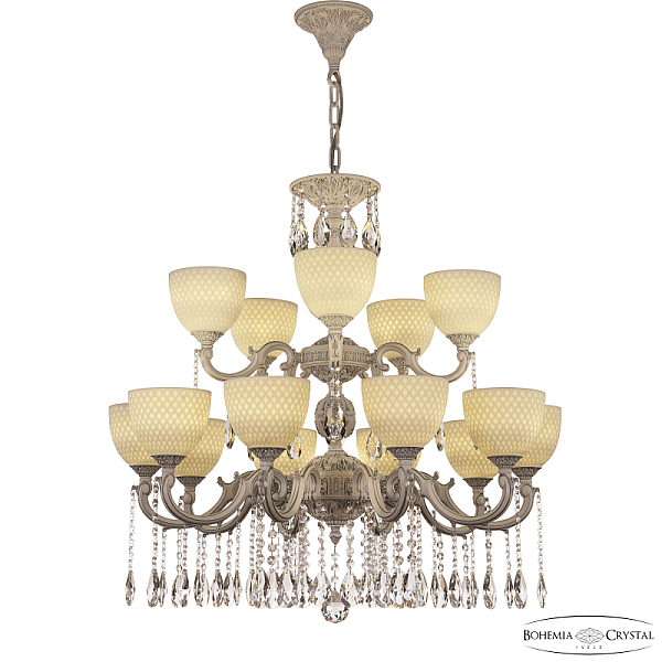 Подвесная люстра Bohemia Ivele Crystal AL78101/10+5/250/2D A WMN P1 U Wave