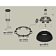 Подвесная люстра Ambrella Light Traditional (A9205, C9232, N8141) XR92051001