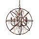 Подвесная люстра Loft IT Foucaults Orb Crystal Loft1897/6