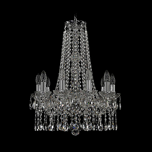 Подвесная люстра Bohemia Ivele Crystal 1413/10/165/h-62 Ni