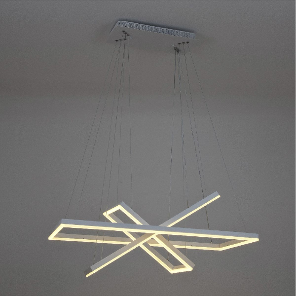 Подвесная люстра LED4U L11001-3HL WH Подвесная люстра LED4U L11001-3HL WH