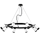 Подвесная люстра Lightstar Rullo (571018+214436-8+203437-8) LR01836837