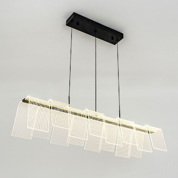 Подвесная люстра LED4U L7709-970 BK Подвесная люстра LED4U L7709-970 BK