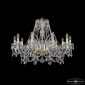 Подвесная люстра Bohemia Ivele Crystal 1411/10/300 G